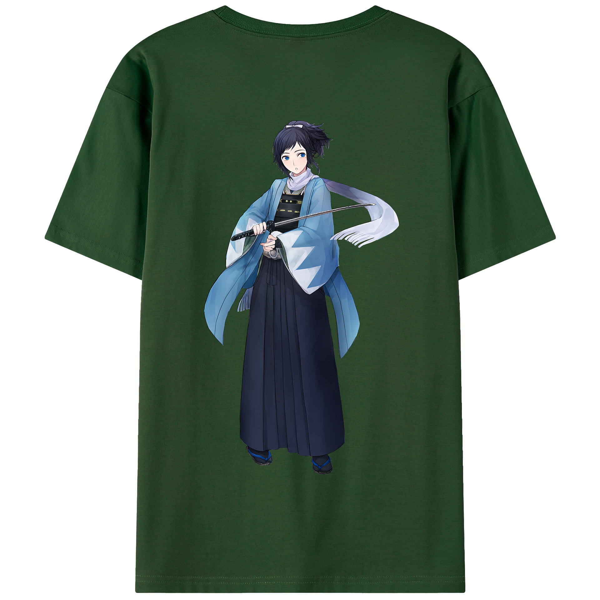 （画像用） 刀剣乱舞 Touken Ranbu 綿100％半袖Tシャツ（背面プリント）